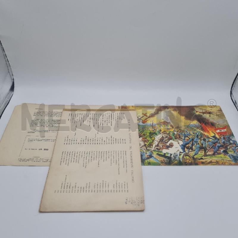 ALBUM FIGURINE STORIA DEL RISORGIMENTO INCOMPLETO | Mercatino dell'Usato Torino san paolo 2