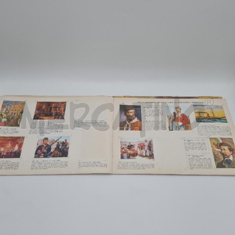 ALBUM FIGURINE STORIA DEL RISORGIMENTO INCOMPLETO | Mercatino dell'Usato Torino san paolo 4