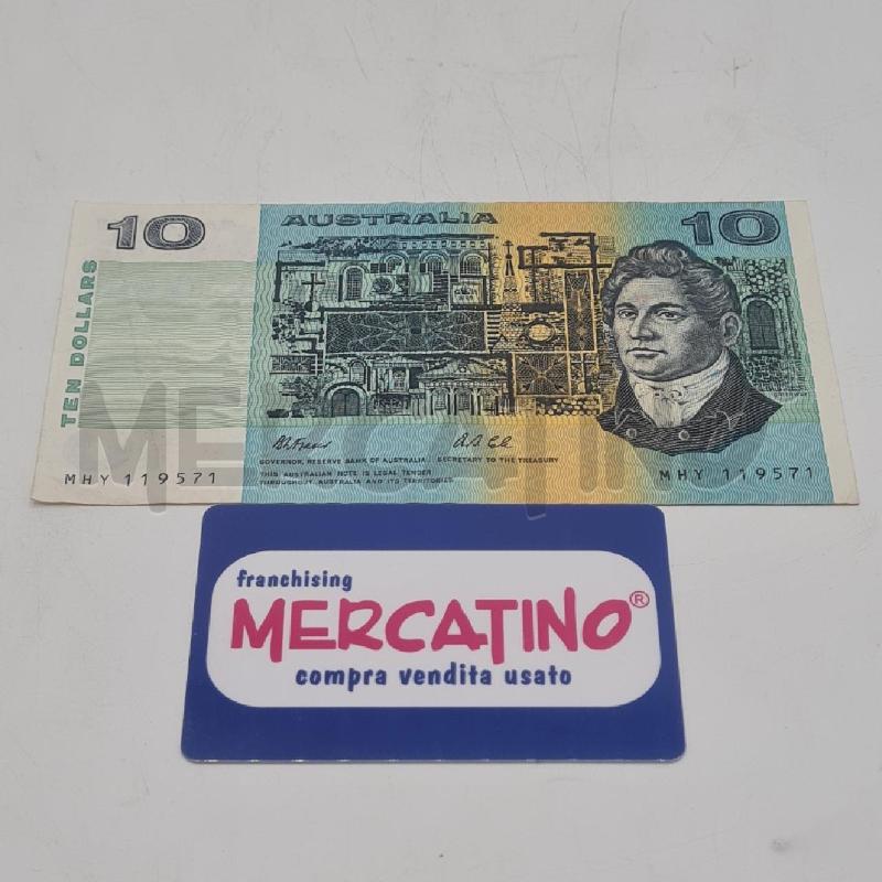 BANCONOTA AUSTRALIA 10 DOLLARI 1993 GREENWAY PARKERS | Mercatino dell'Usato Torino san paolo 1