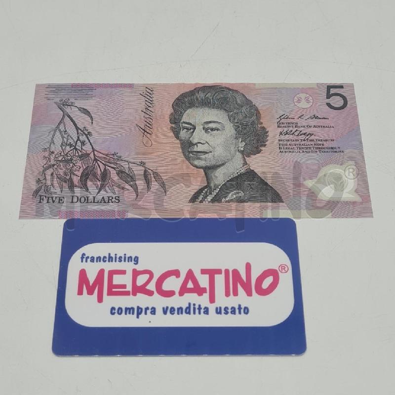 BANCONOTA AUSTRALIA 5 DOLLARI 1992 PARLAMENTO  | Mercatino dell'Usato Torino san paolo 1