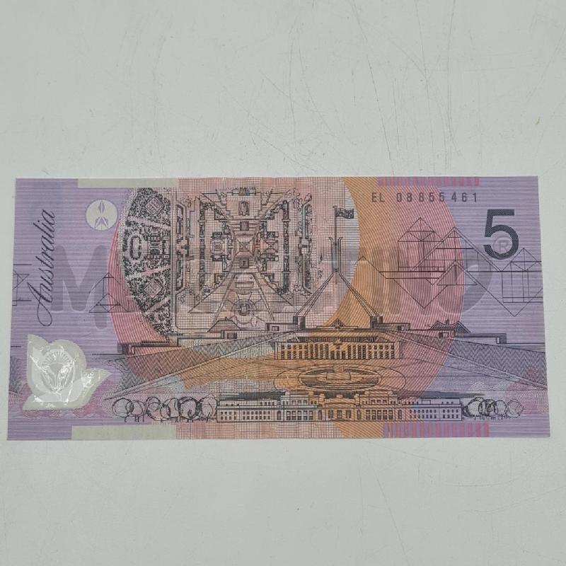 BANCONOTA AUSTRALIA 5 DOLLARI 1992 PARLAMENTO  | Mercatino dell'Usato Torino san paolo 3