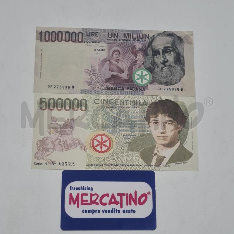 BANCONOTA CINCENTMILA + UN MILIUN | Mercatino dell'Usato Torino san paolo 1
