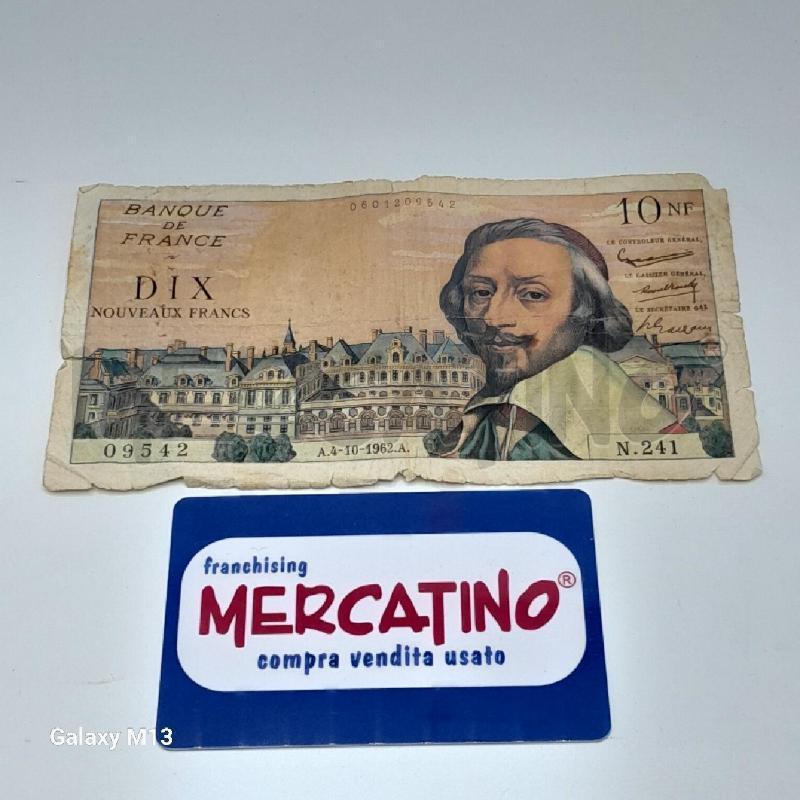 BANCONOTA FRANCIA 10 RANCHI  | Mercatino dell'Usato Torino san paolo 1