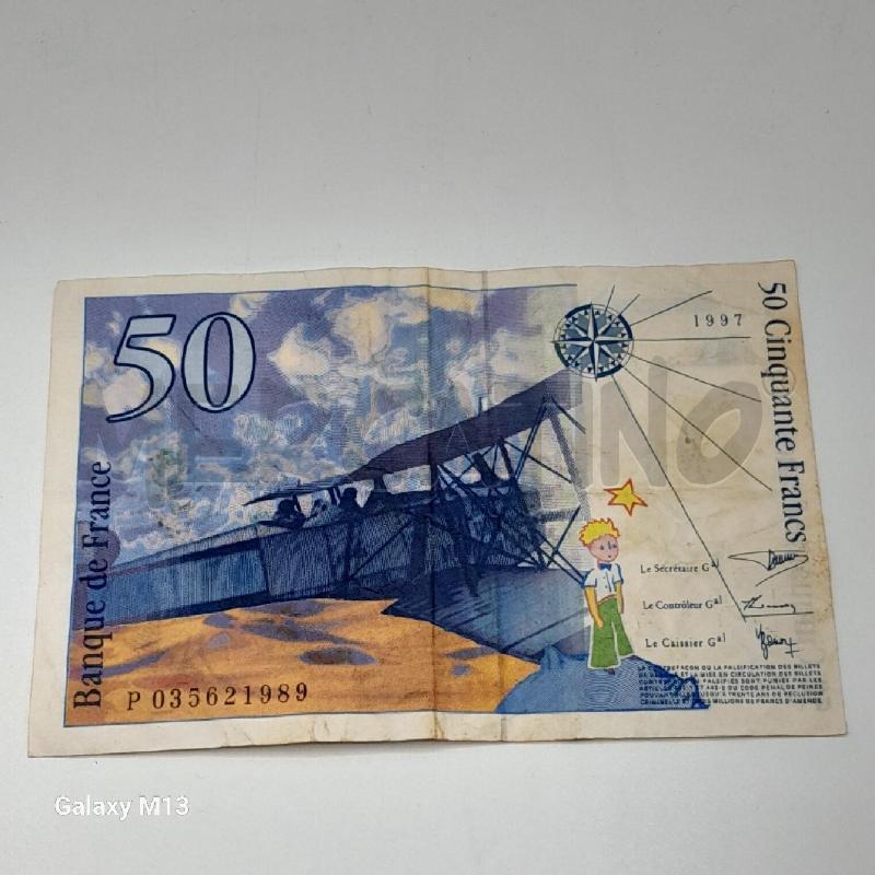 BANCONOTA FRANCIA 50 FRANCHI  | Mercatino dell'Usato Torino san paolo 3