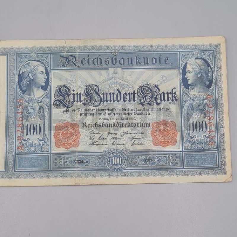 BANCONOTA GERMANIA 100 MARCHI 1910 | Mercatino dell'Usato Torino san paolo 2