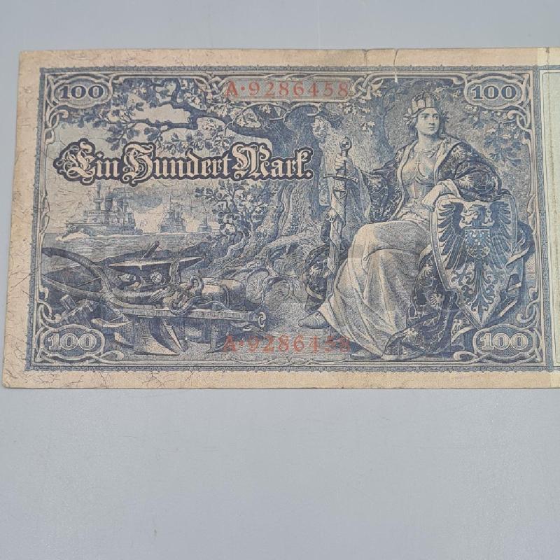 BANCONOTA GERMANIA 100 MARCHI 1910 | Mercatino dell'Usato Torino san paolo 4