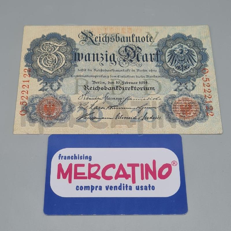BANCONOTA GERMANIA 20 MARCHI 1914 | Mercatino dell'Usato Torino san paolo 1