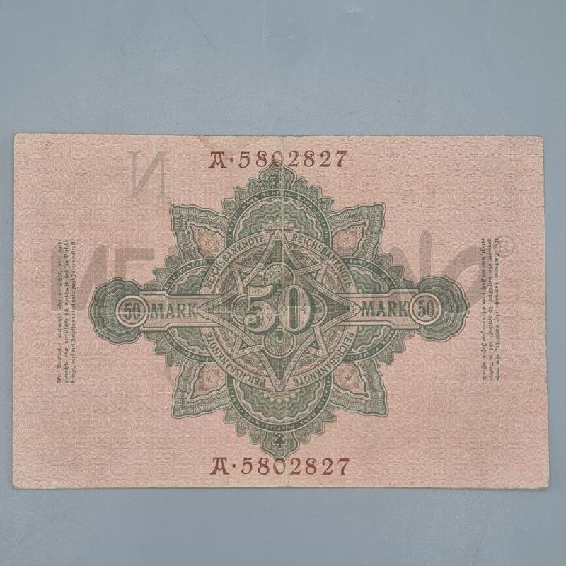 BANCONOTA GERMANIA 50 MARCHI 1910 | Mercatino dell'Usato Torino san paolo 3