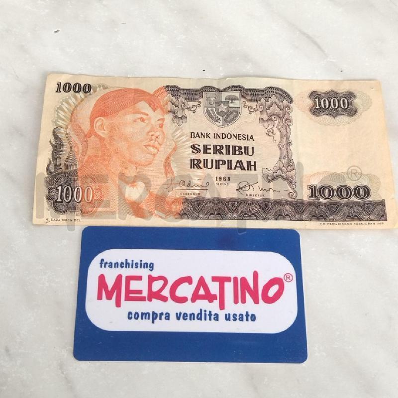 BANCONOTA INDONESIA 1000 RUPIE  | Mercatino dell'Usato Torino san paolo 1