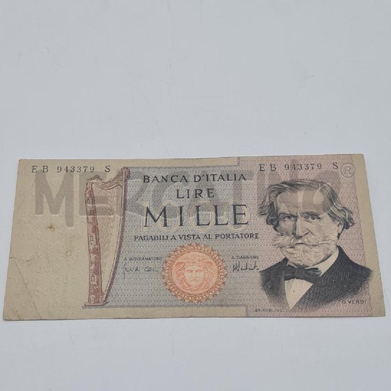 BANCONOTA LIRE 1000 I° E II° EDIZ | Mercatino dell'Usato Torino san paolo 4