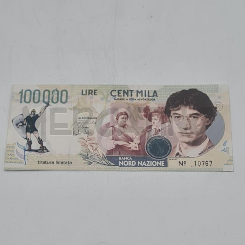 BANCONOTA LIRE CENT MILA BOSSI  | Mercatino dell'Usato Torino san paolo 2