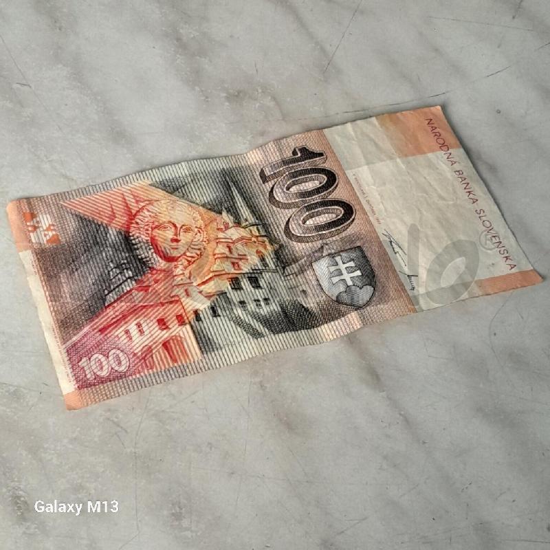 BANCONOTA SLOVACCHIA 100 KORONE | Mercatino dell'Usato Torino san paolo 3