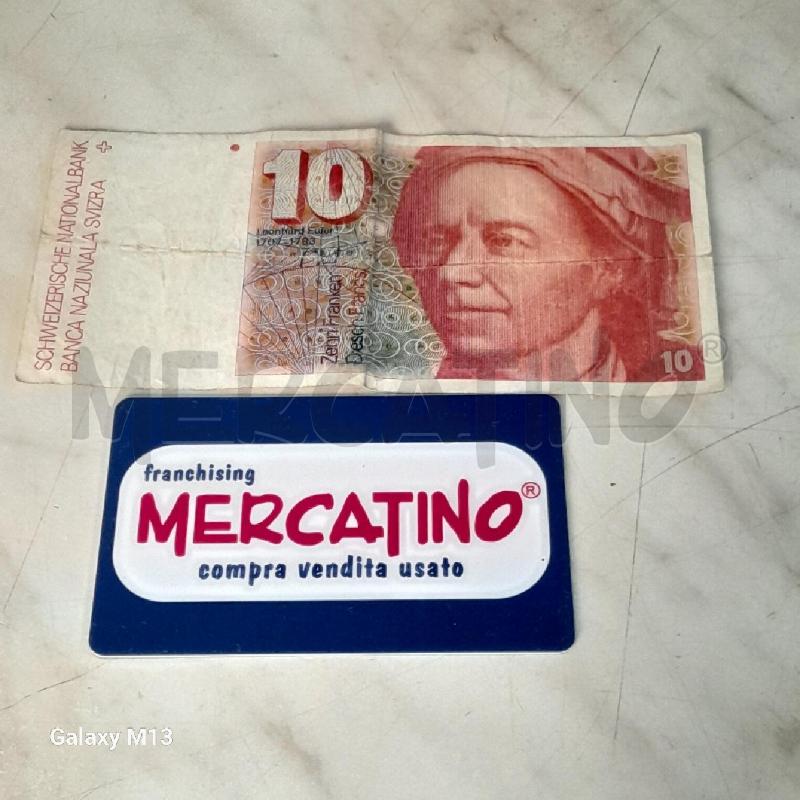 BANCONOTA SVIZZERA 10 FRANCHI  | Mercatino dell'Usato Torino san paolo 1