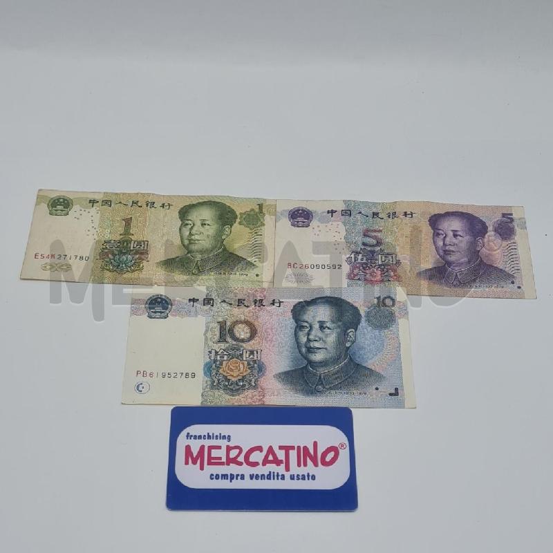 BANCONOTE CINA TRIS | Mercatino dell'Usato Torino san paolo 1