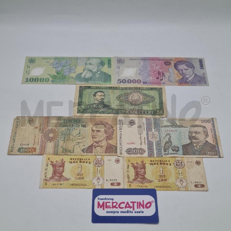 BANCONOTE ROMANIA BLOCCO  | Mercatino dell'Usato Torino san paolo 1