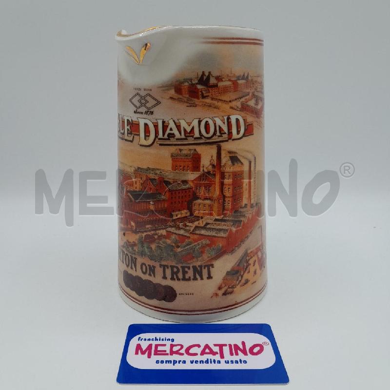 BOCCALE BIRRA DOUBLE DIAMOND STAFFORDSHIRE POTTERY  | Mercatino dell'Usato Torino san paolo 1