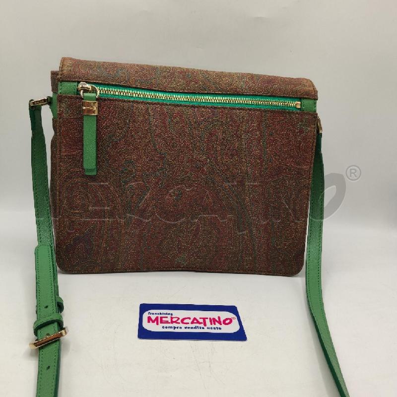 BORSA DONNA ETRO TRACOLLA VERDE  | Mercatino dell'Usato Torino san paolo 1