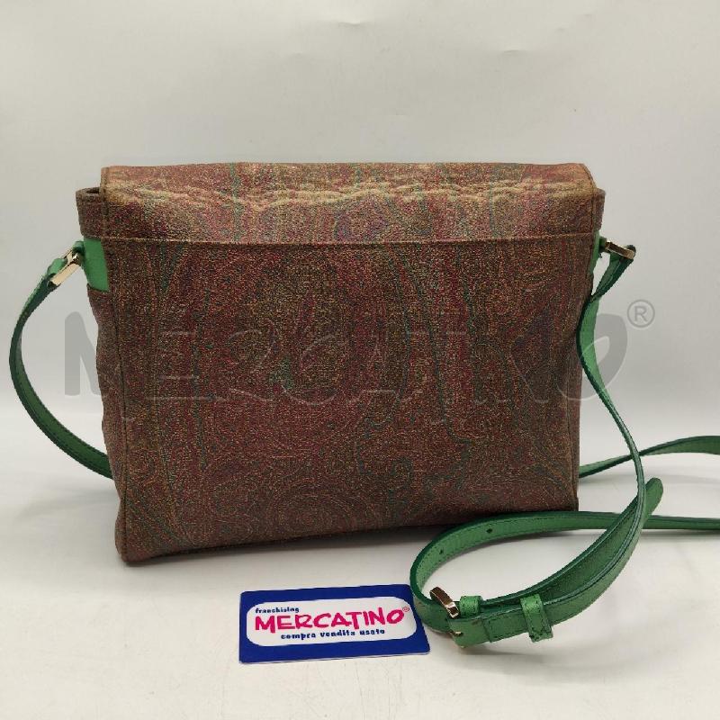 BORSA DONNA ETRO TRACOLLA VERDE  | Mercatino dell'Usato Torino san paolo 2