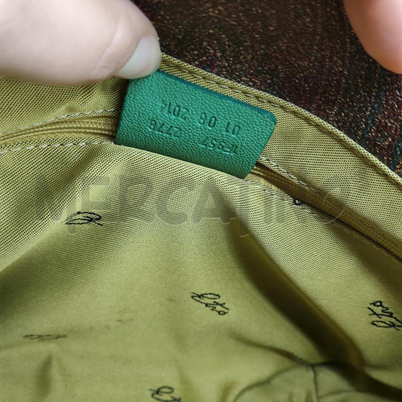 BORSA DONNA ETRO TRACOLLA VERDE  | Mercatino dell'Usato Torino san paolo 4