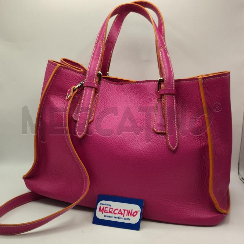 BORSA DONNA FX GENUINE LEATHER  | Mercatino dell'Usato Torino san paolo 2