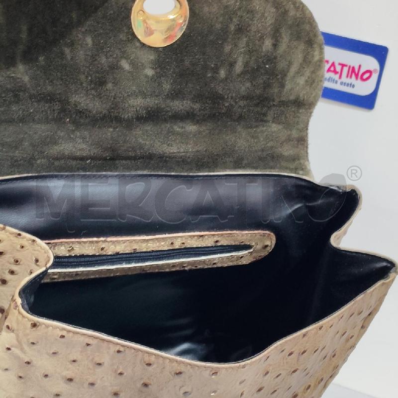BORSA DONNA PELLE PUNTINI MANICO TP BAMBO | Mercatino dell'Usato Torino san paolo 4