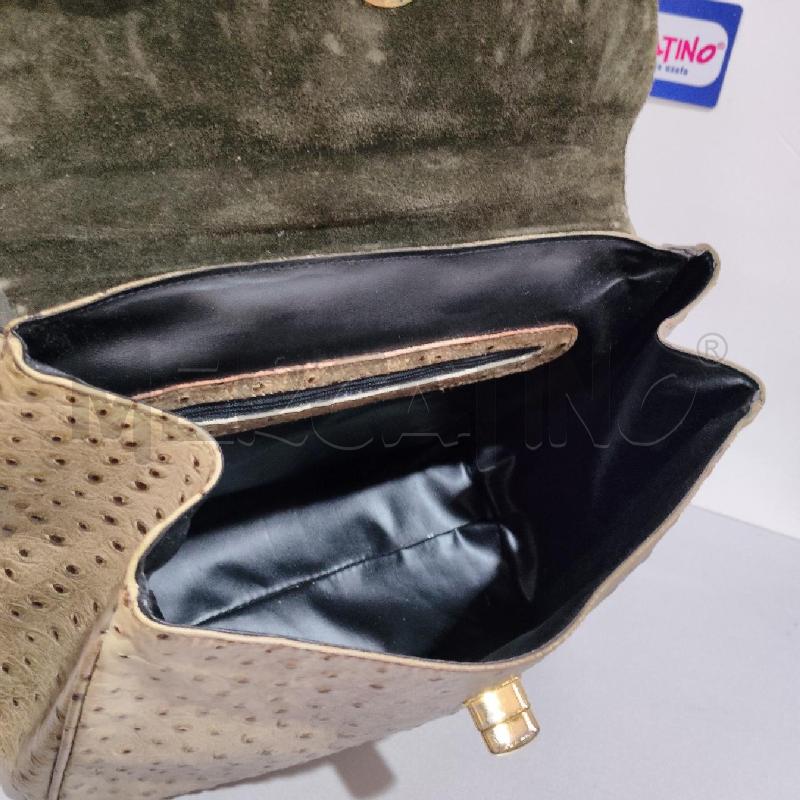 BORSA DONNA PELLE PUNTINI MANICO TP BAMBO | Mercatino dell'Usato Torino san paolo 5