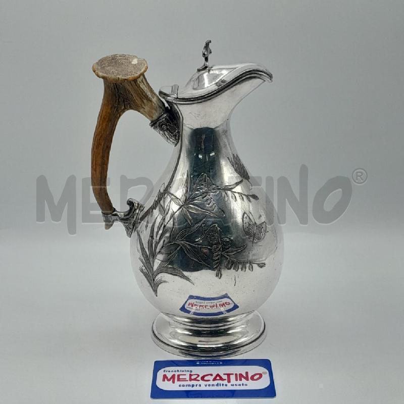 CAFFETTIERA SHEFFIELD SILVER MANICO LEGNO | Mercatino dell'Usato Torino san paolo 1