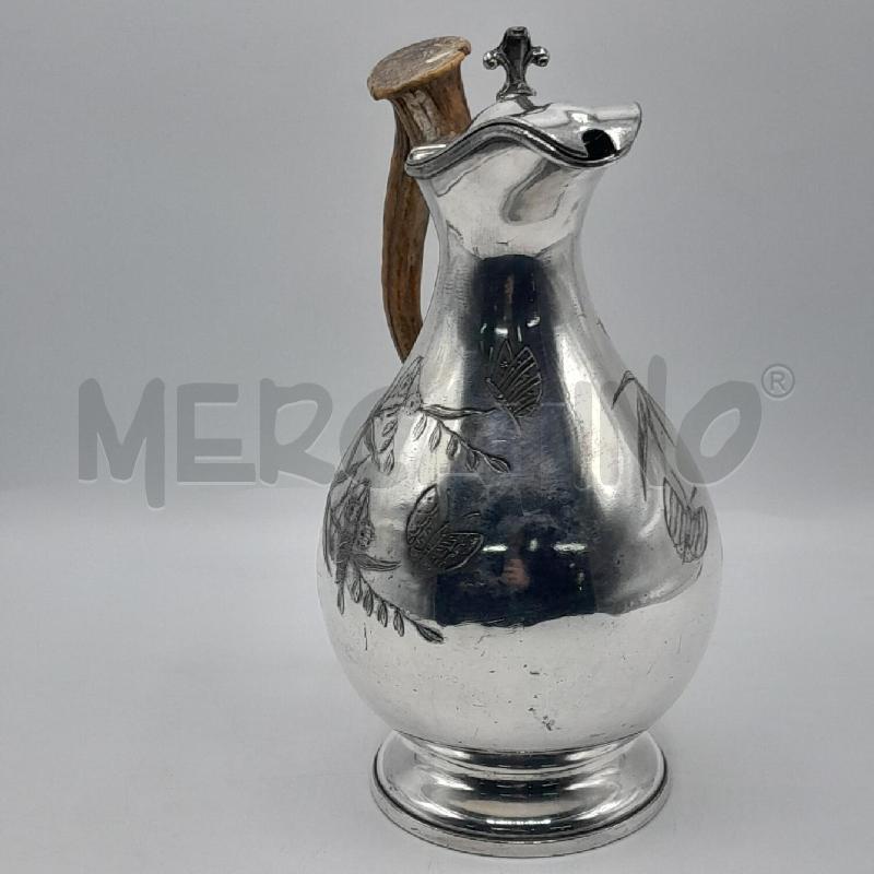 CAFFETTIERA SHEFFIELD SILVER MANICO LEGNO | Mercatino dell'Usato Torino san paolo 2