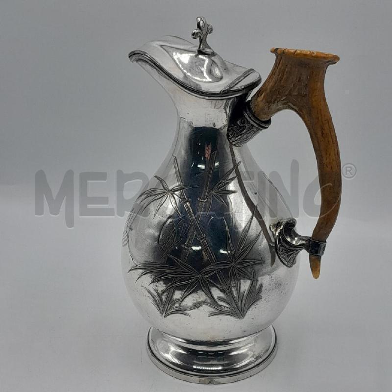 CAFFETTIERA SHEFFIELD SILVER MANICO LEGNO | Mercatino dell'Usato Torino san paolo 3