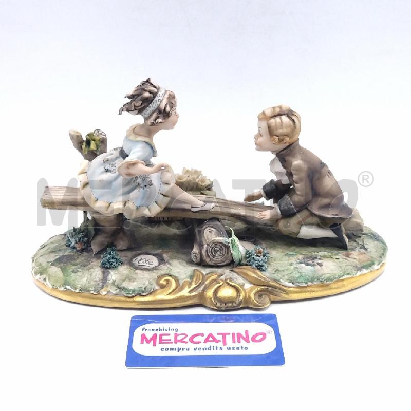 CAPODIMONTE MILIO BAMBINI SU ALTALENA | Mercatino dell'Usato Torino san paolo 1