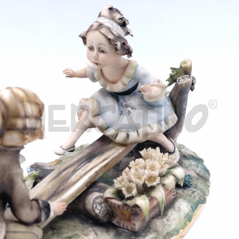 CAPODIMONTE MILIO BAMBINI SU ALTALENA | Mercatino dell'Usato Torino san paolo 2
