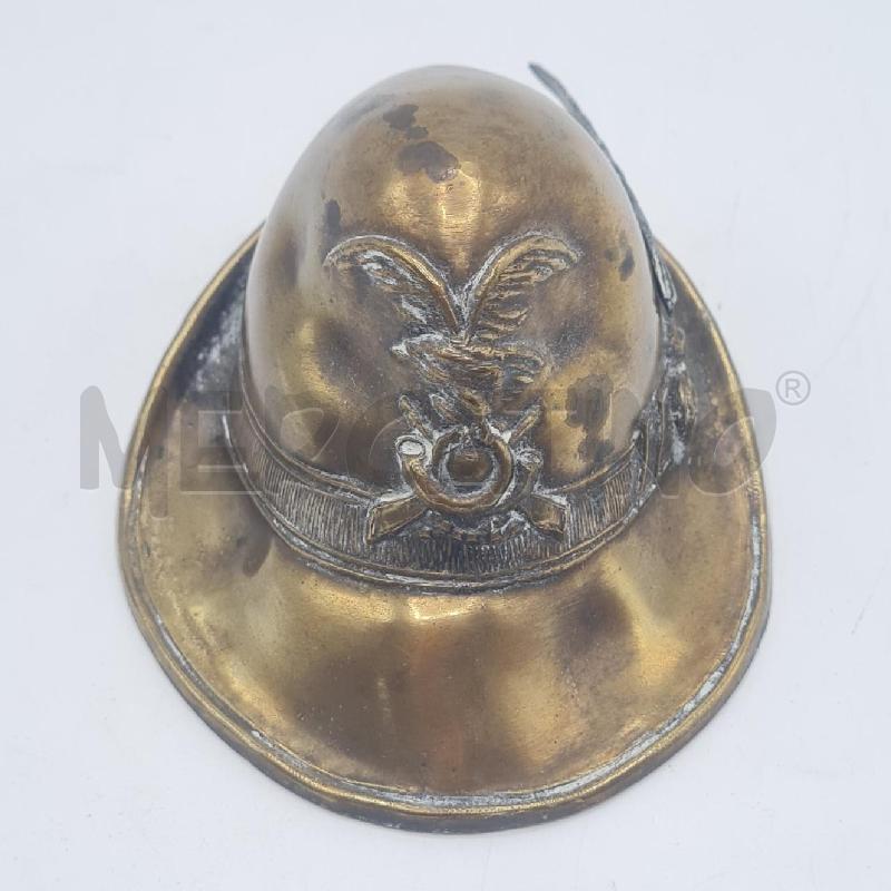 CAPPELLO ALPINO BRONZO PIUMA | Mercatino dell'Usato Torino san paolo 2