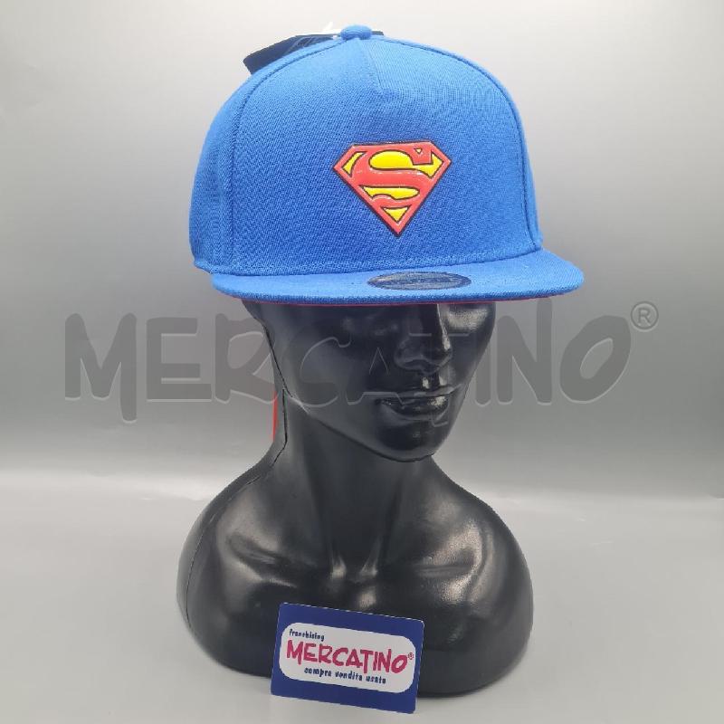 CAPPELLO SUPERMAN BL/R  | Mercatino dell'Usato Torino san paolo 1