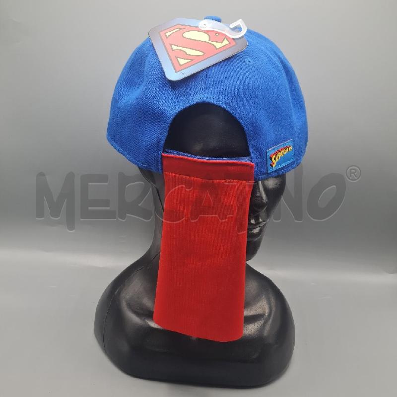 CAPPELLO SUPERMAN BL/R  | Mercatino dell'Usato Torino san paolo 2