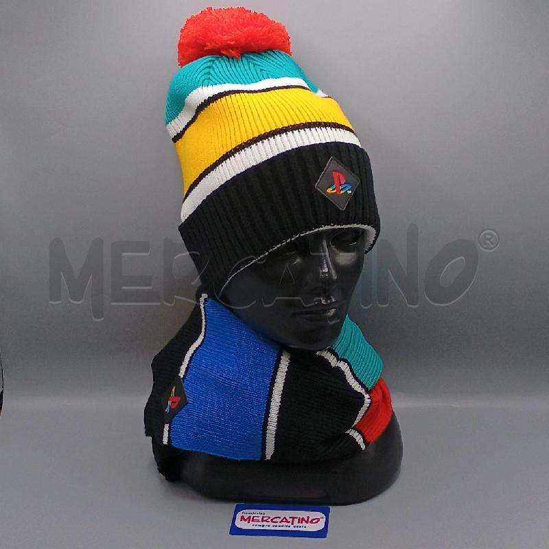 CAPPELLO + SCIARPA PLAY STATION  | Mercatino dell'Usato Torino san paolo 1