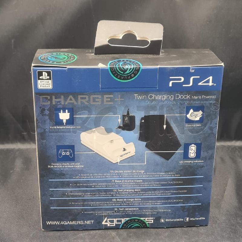 CARICATORE JOYSTICK PS4 4 GAMERS  | Mercatino dell'Usato Torino san paolo 2