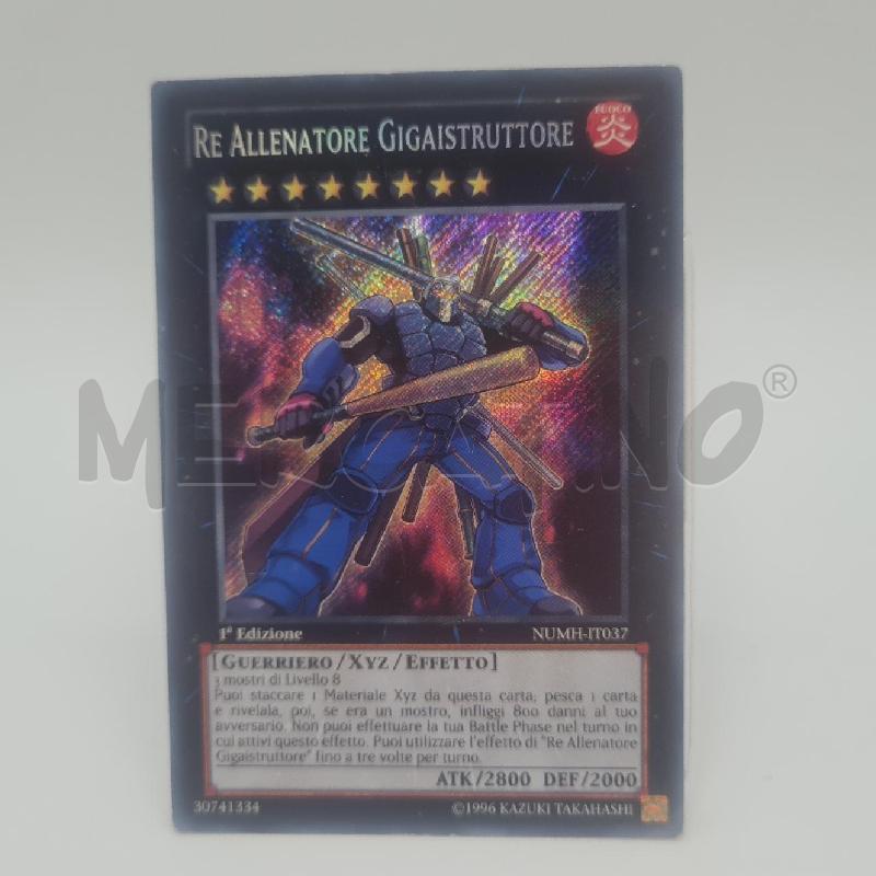 CARTA YU GI OH RE ALLENATORE GIGAISTRUTTORE  | Mercatino dell'Usato Torino san paolo 2