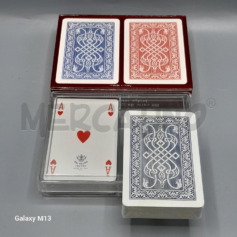 CARTE DA GIOCO COFANETTO | Mercatino dell'Usato Torino san paolo 3