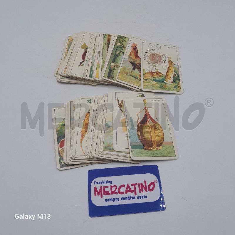 CARTE DA GIOCO MERCANTE IN FIERA ANTICHE ARMANINO  | Mercatino dell'Usato Torino san paolo 1