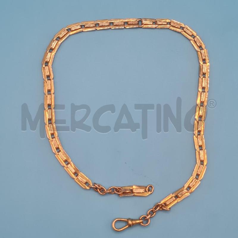 CATENA OROLOGIO AMERIKANER PLACCATA  | Mercatino dell'Usato Torino san paolo 2