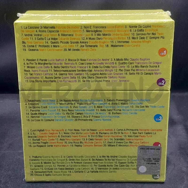 CD BOX LE 100 CANZONI DEI CANTAUTORI  | Mercatino dell'Usato Torino san paolo 2