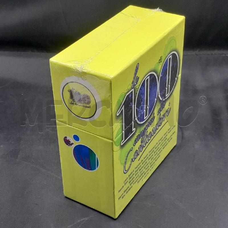 CD BOX LE 100 CANZONI DEI CANTAUTORI  | Mercatino dell'Usato Torino san paolo 3