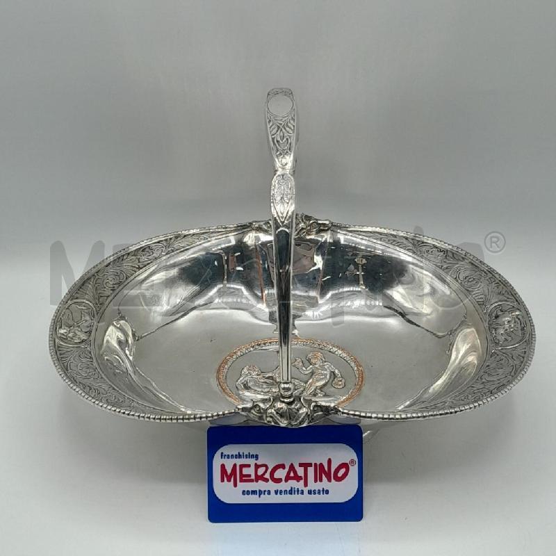 CESTINO SILVER DECORO PUTTI | Mercatino dell'Usato Torino san paolo 1