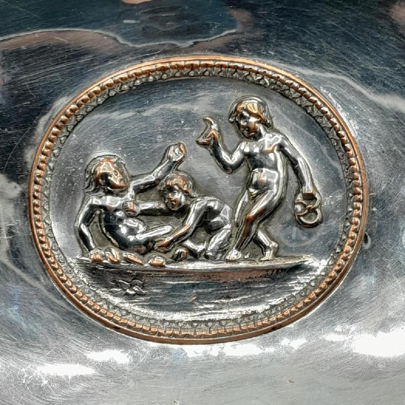 CESTINO SILVER DECORO PUTTI | Mercatino dell'Usato Torino san paolo 3