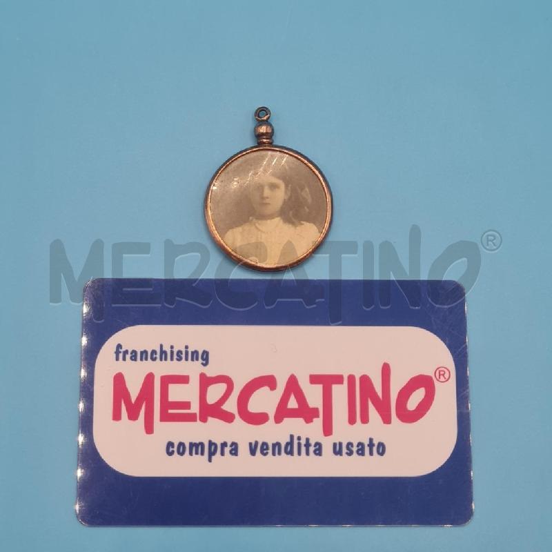 CIONDOLO PORTA FOTO ANTICO  | Mercatino dell'Usato Torino san paolo 1