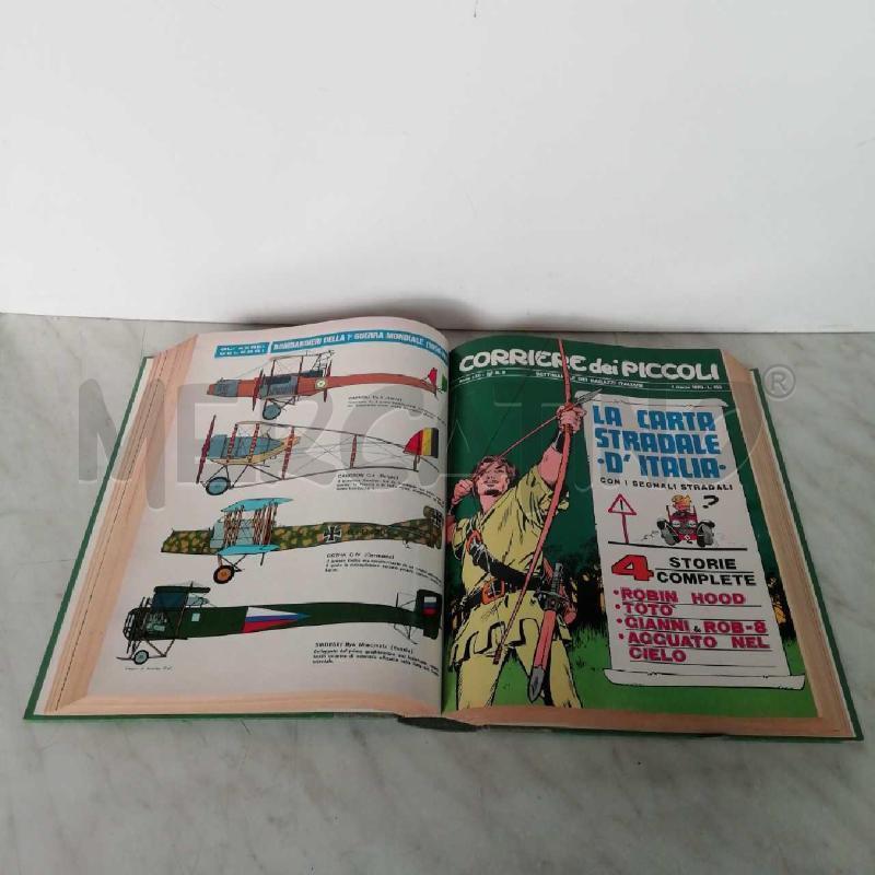 COLLEZIONE IL CORRIERE DEI PICCOLI ANNATA 1970 TRE VOLUMI RILEGATI | Mercatino dell'Usato Torino san paolo 3