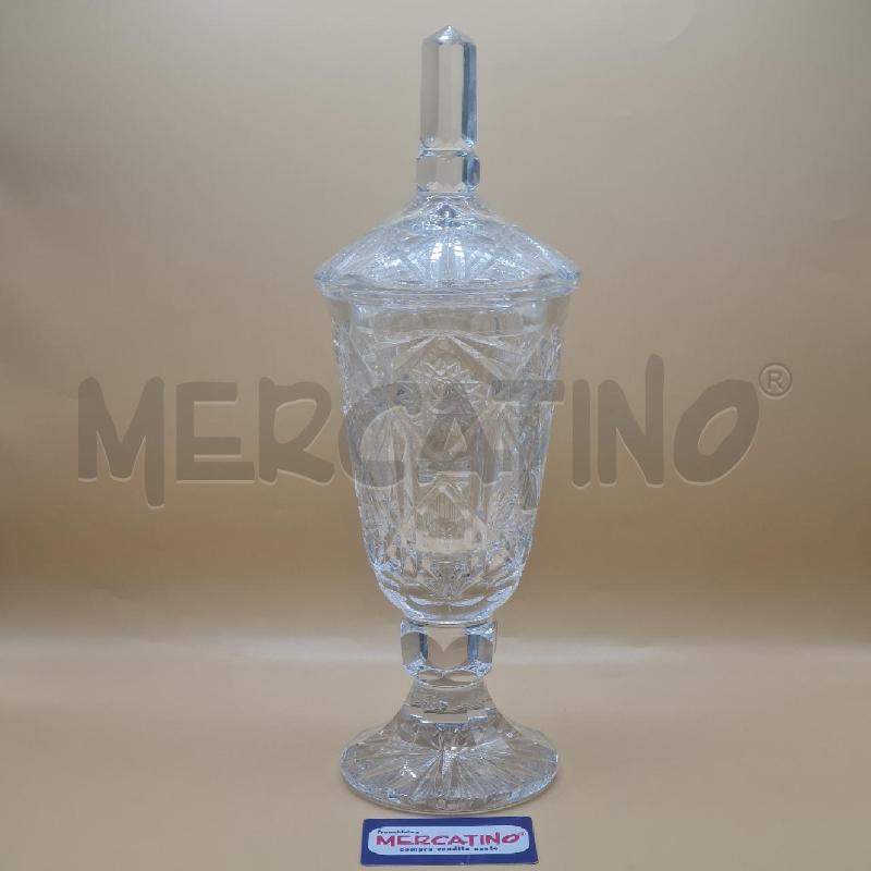 COPPA CRISTALLO MOLATO CM 40 | Mercatino dell'Usato Torino san paolo 1