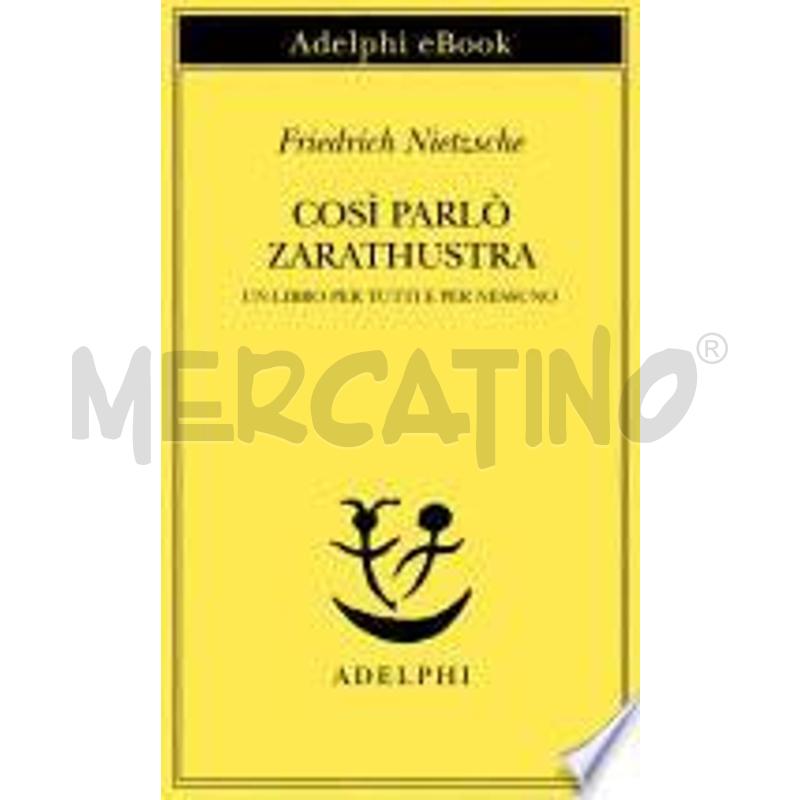 COSÌ PARLÒ ZARATHUSTRA | Mercatino dell'Usato Torino san paolo 1