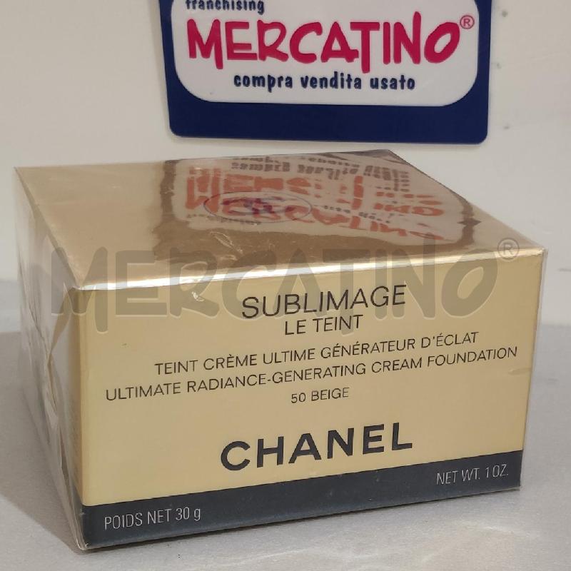 CREMA CHANEL SUBLIMAGE LE TEINT 50 BEIGE | Mercatino dell'Usato Torino san paolo 1
