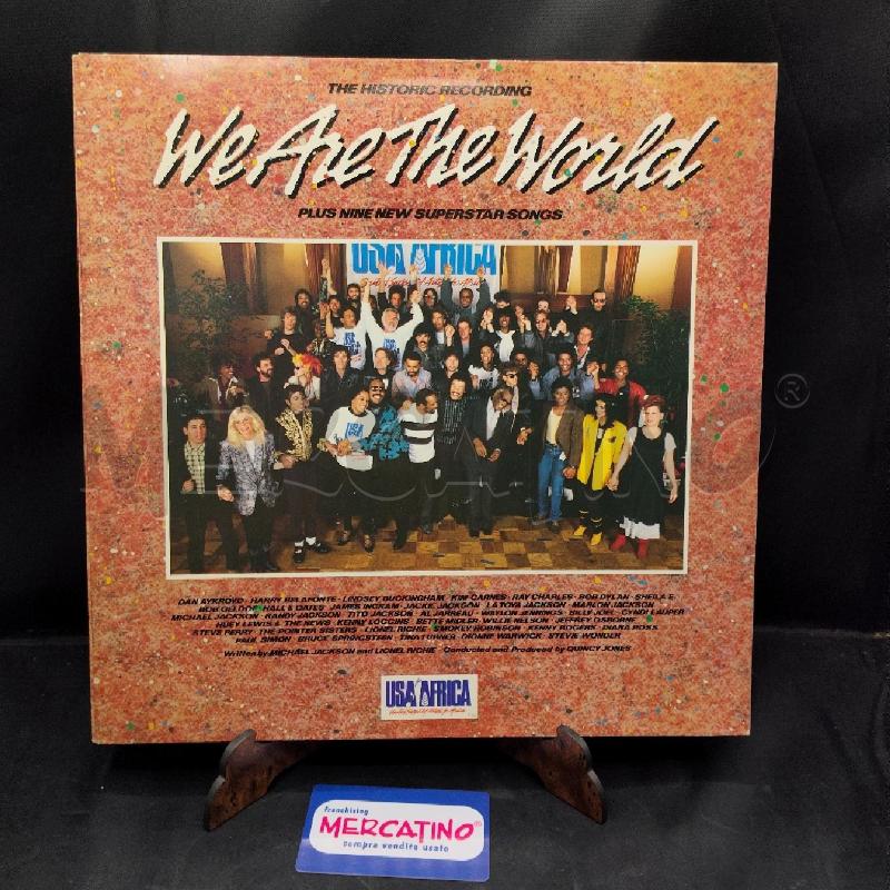 DISCO 33 USA FOR AFRICA WE ARE THE WORLD | Mercatino dell'Usato Torino san paolo 1